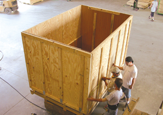 Large Packaging Crate
