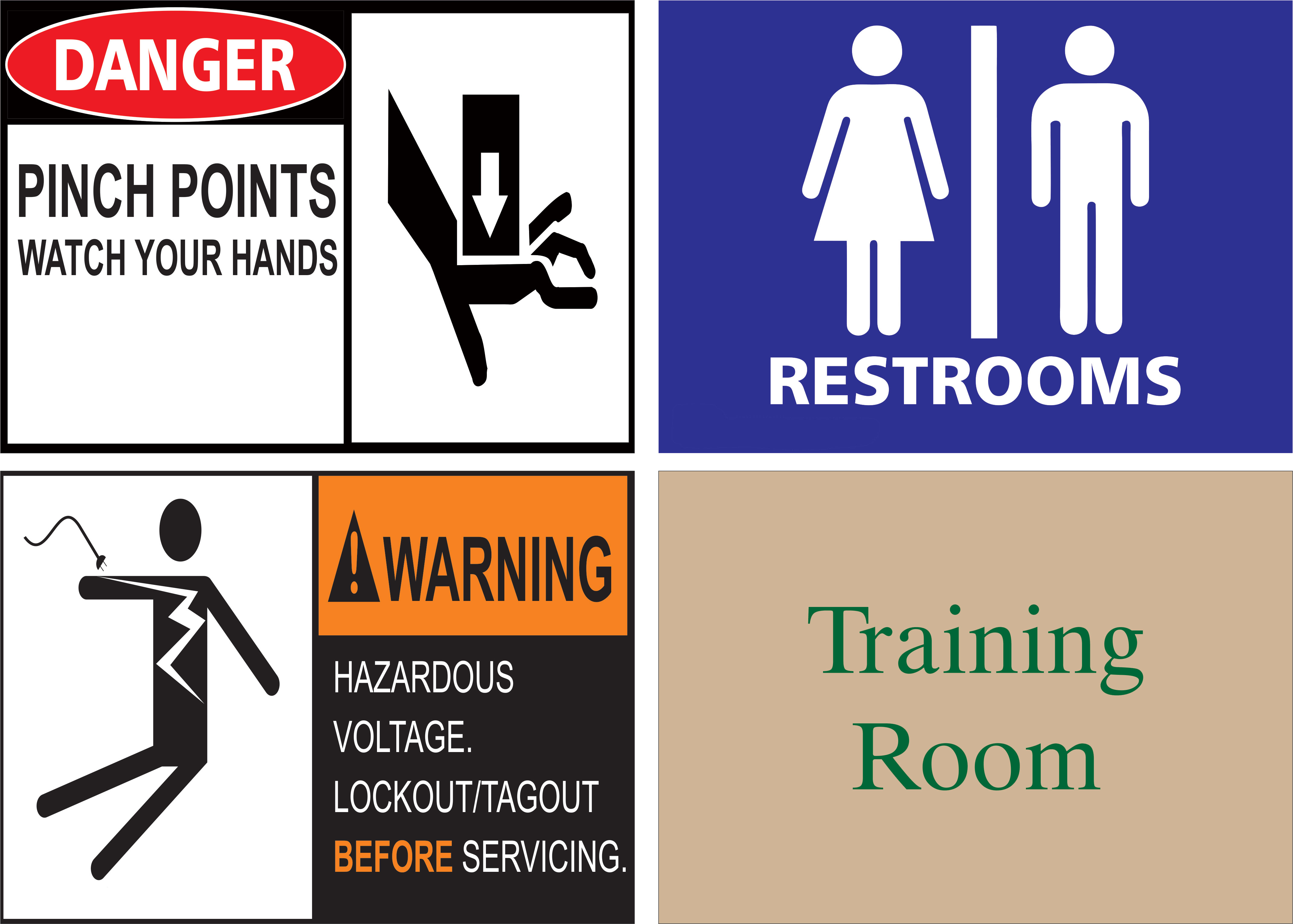 Examples of signs